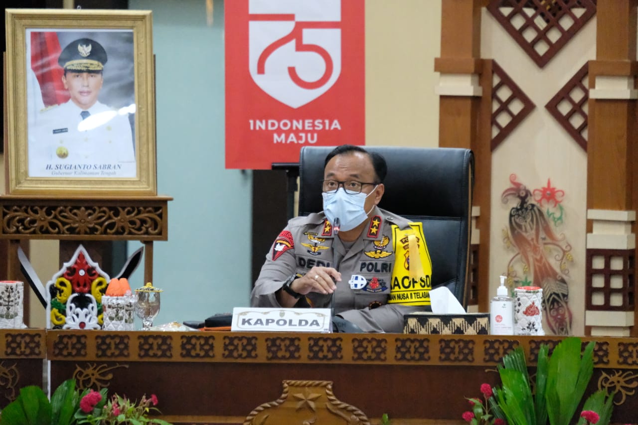 Kapolda Kalteng Irjen Dedi Prasetyo