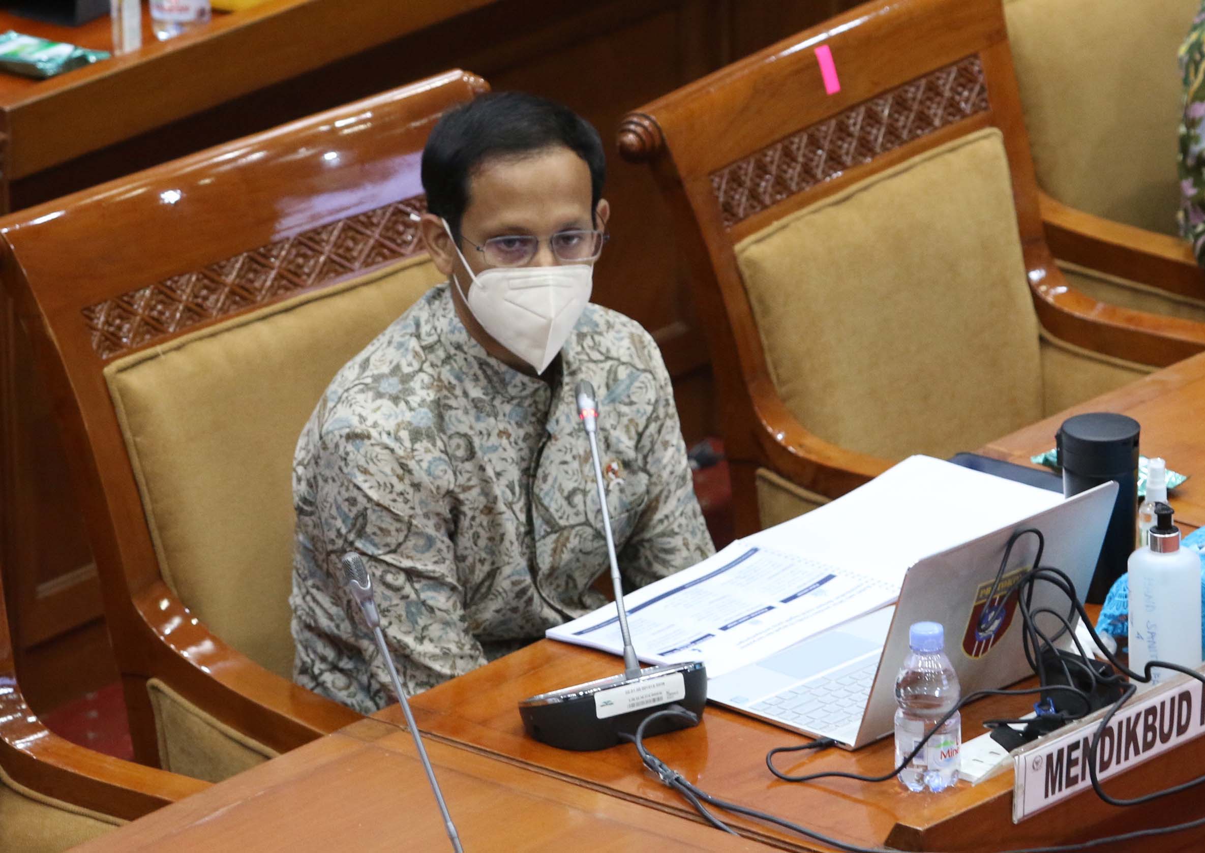 Menteri Pendidikan dan Kebudayaan Nadiem Makarim