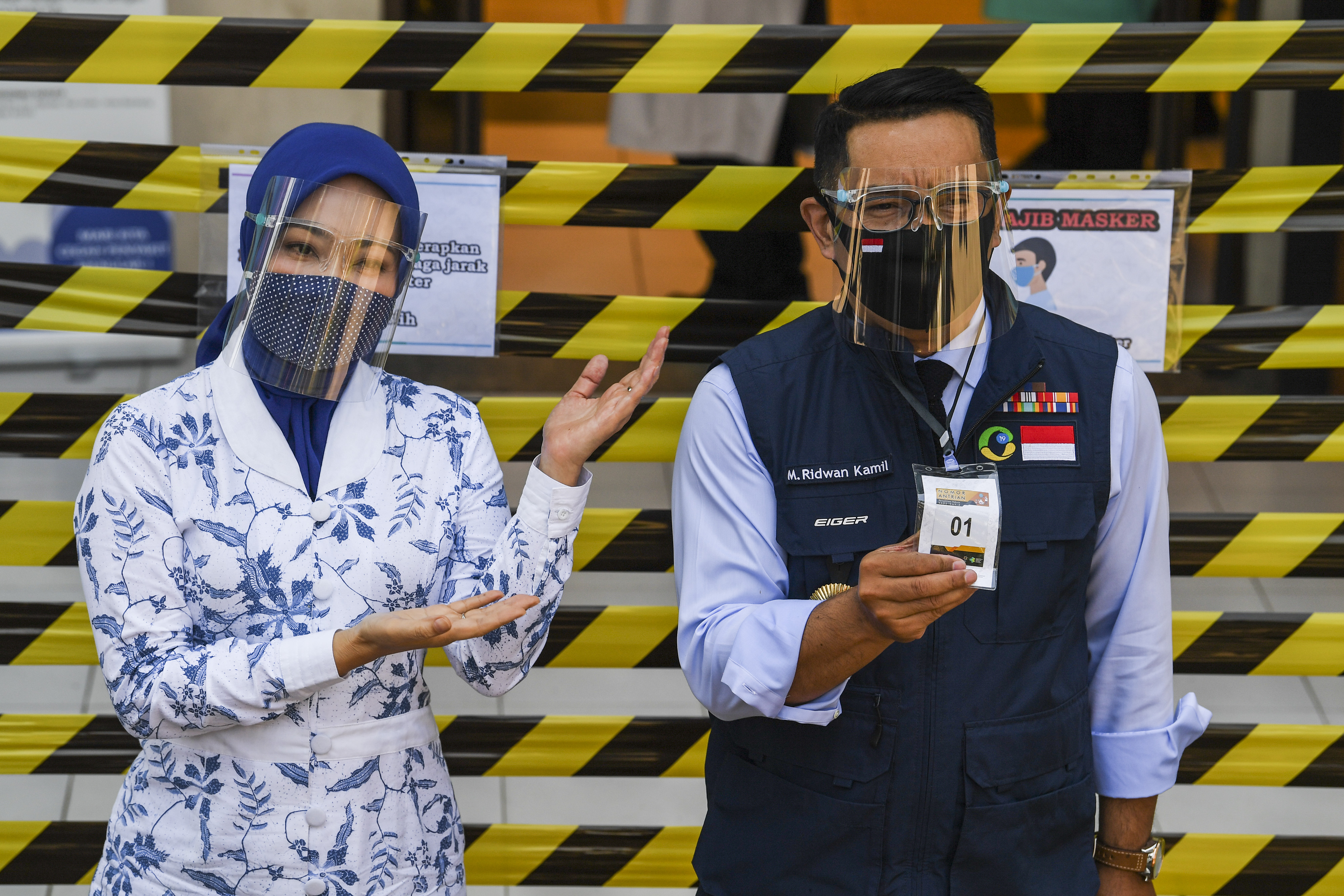 Momen kebersamaan Gubernur Jabar Ridwan Kamil bersama istrinya Atalia Pranatya