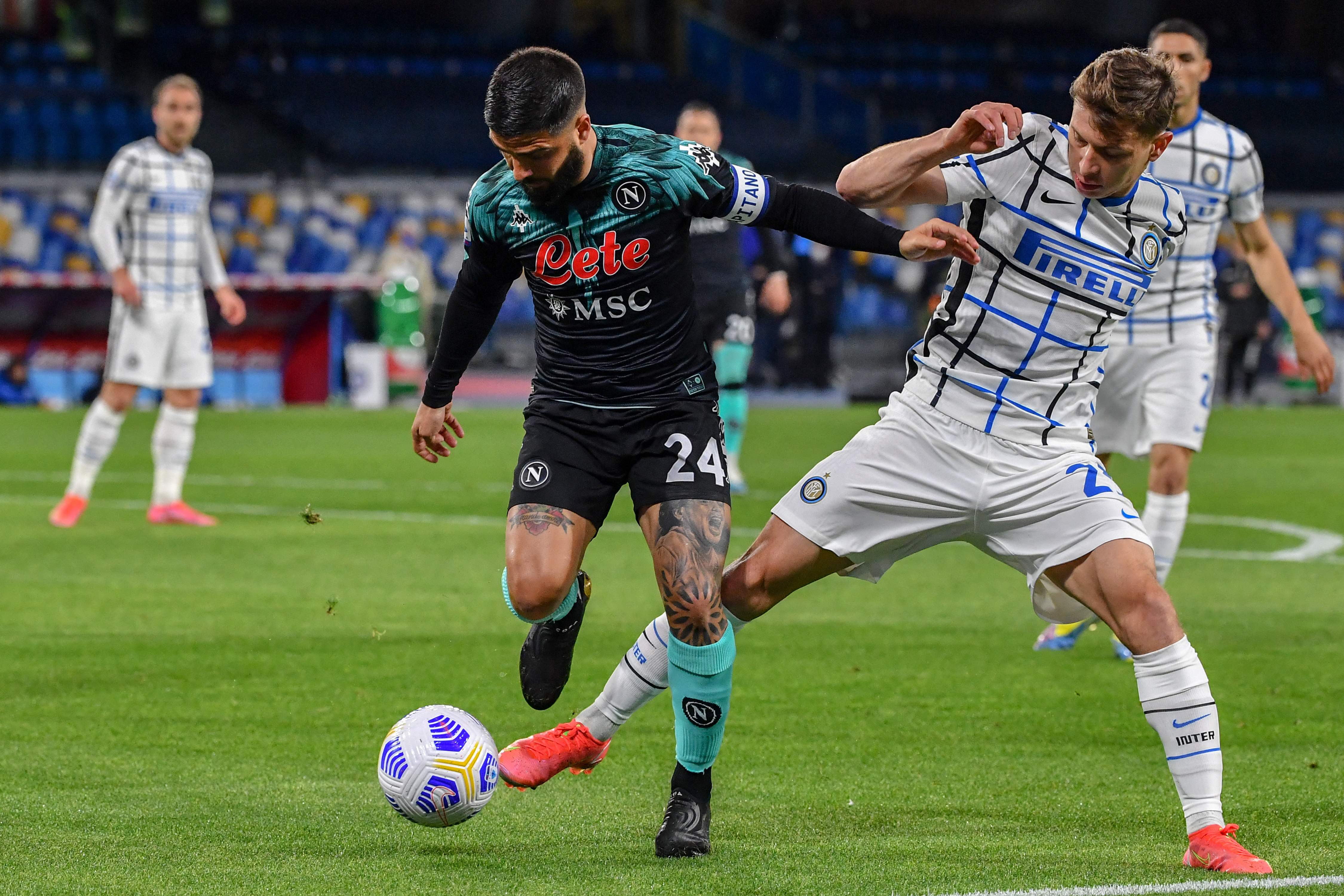 Laga Serie A antara Napoli dan Inter Milan