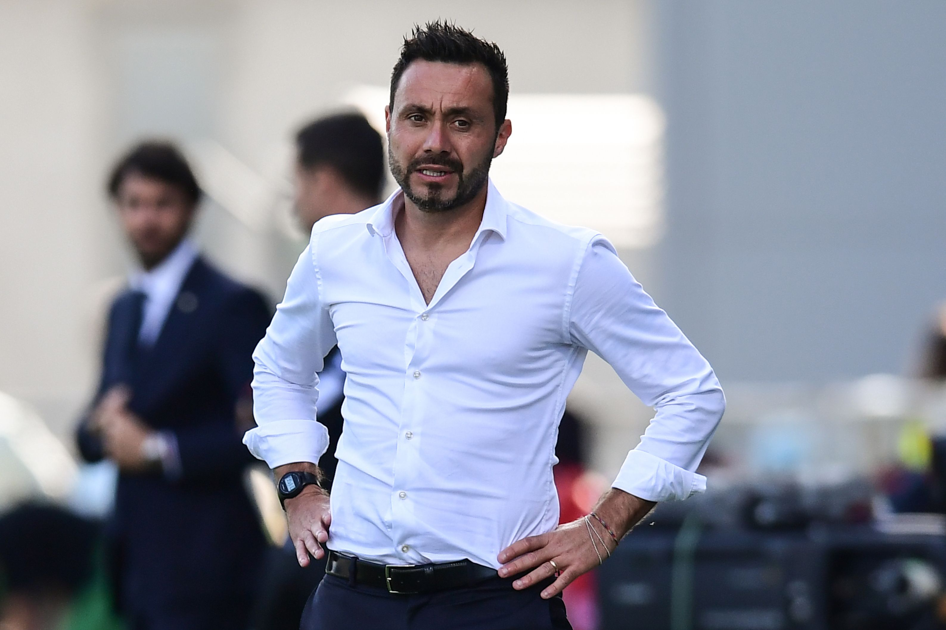 Pelatih Sassuolo Roberto De Zerbi