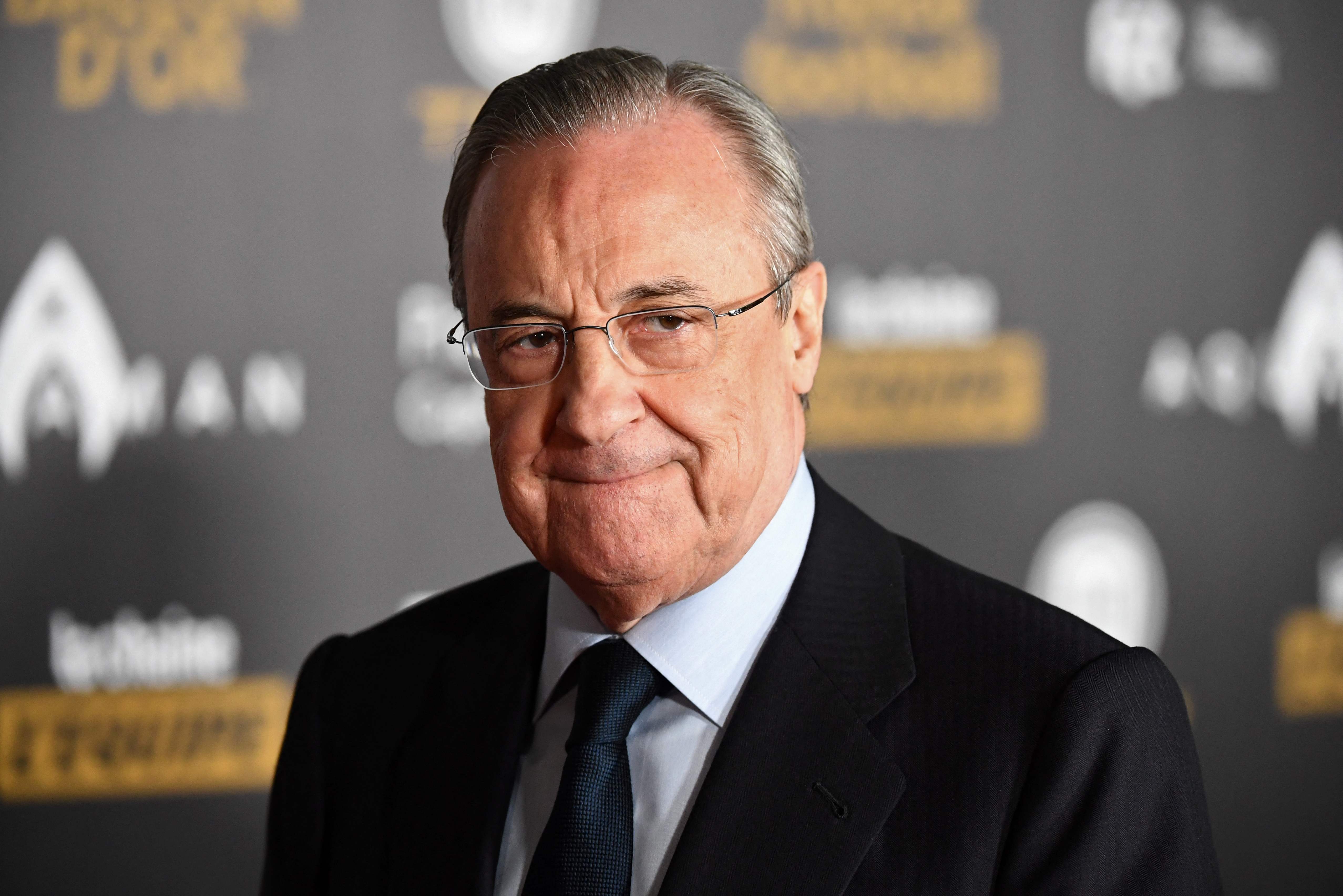 Presiden Real Madrid Florentino Perez