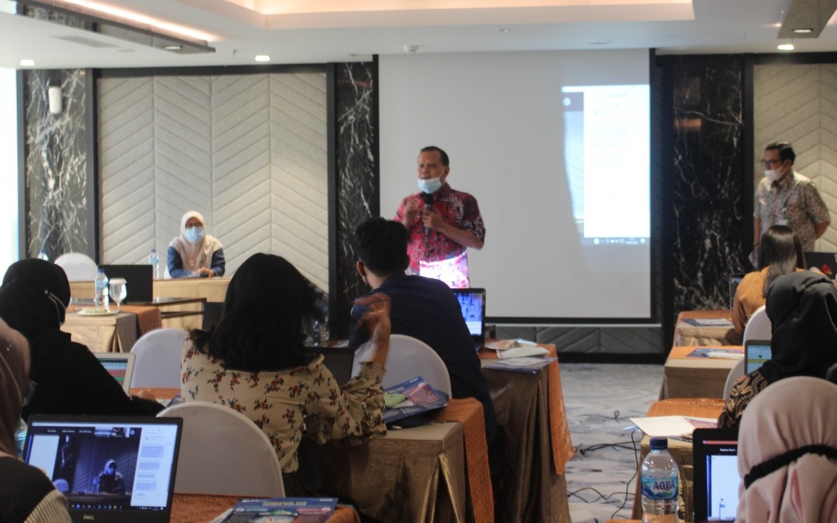 Sosialiasasi program dan manfaat Jaminan Sosial Ketenagakerjaan bagi pegawai non-ASN di Bappenas, Jakarta.