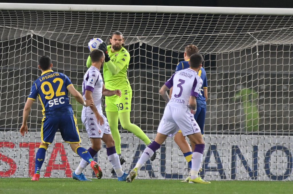 Laga Serie A antara Verona dan Fiorentina