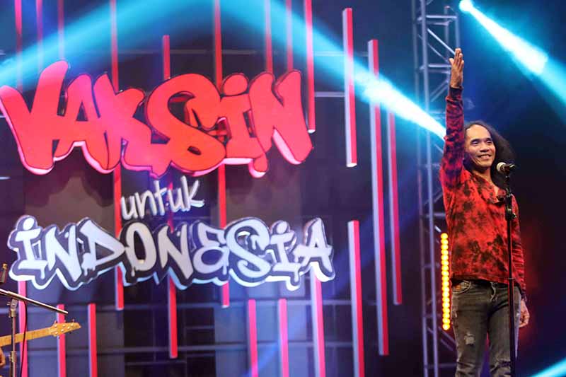 Vokalis Slank, Arkhadi Wira Satriaji atau Kaka Slank.