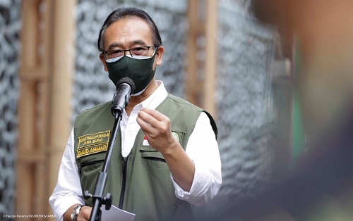 Ketua Harian Satgas Percepatan dan Penanganan Covid-19 Jawa Barat Daud Achmad