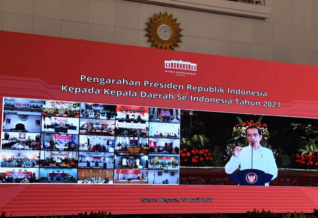 Presiden Perintahkan Kepala Daerah Kawal Ketat Larangan Mudik