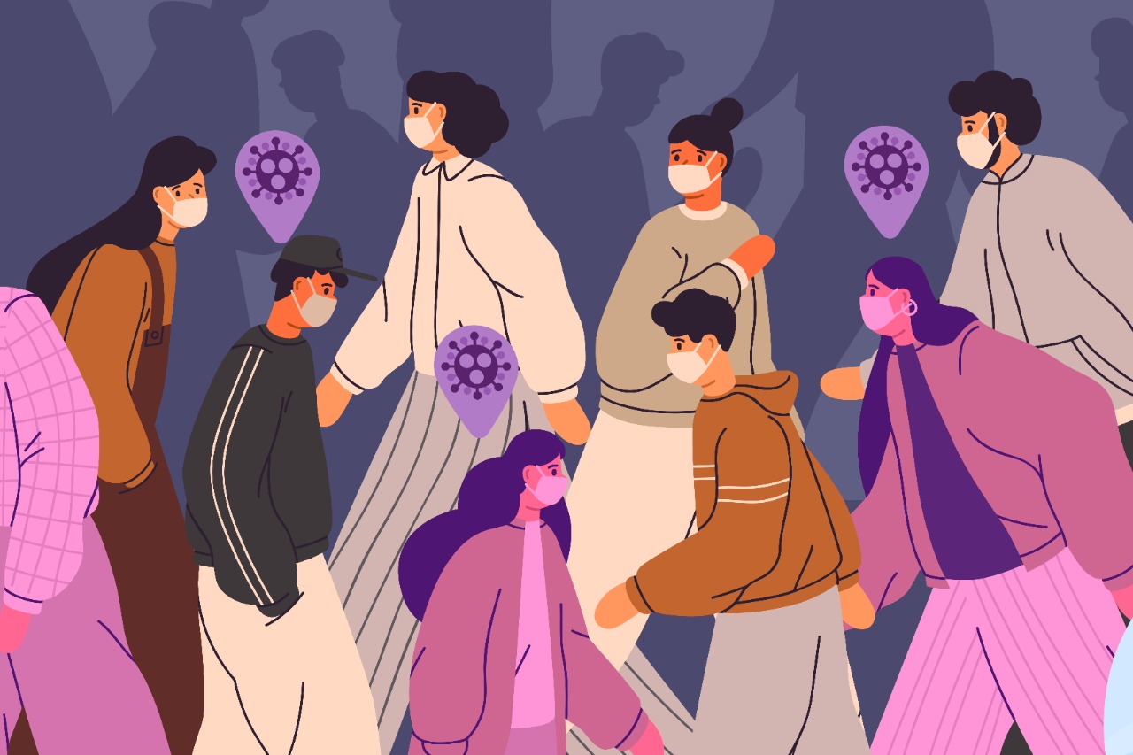 Ilustrasi pasien Covid-19 yang sudah dinyatakan sembuh tetapi masih merasakan gejala Covid-19.