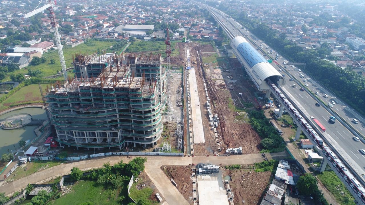 Pengembangan LRT City Ciracas-Urban Signature