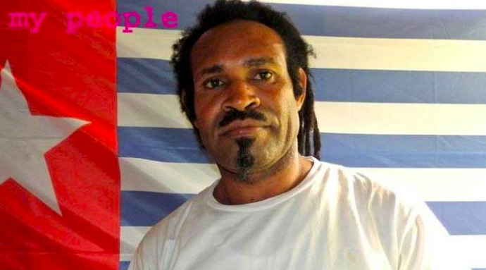 Juru Bicara Tentara Nasional Papua Barat-Organisasi Papua Merdeka (PNPB-OPM), Sebby Sambom.