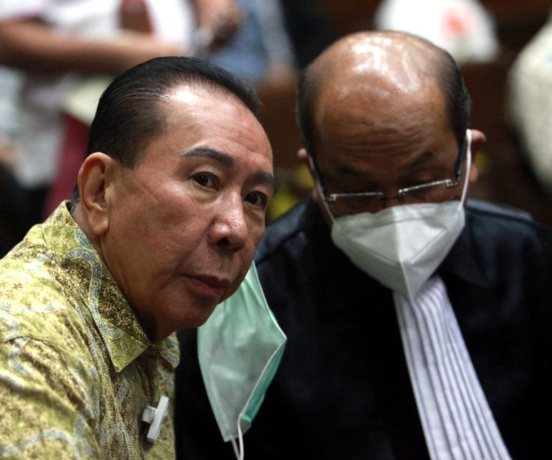 Terpidana kasus korupsi hak tagih Bank Bali Joko Soegiarto Tjandra