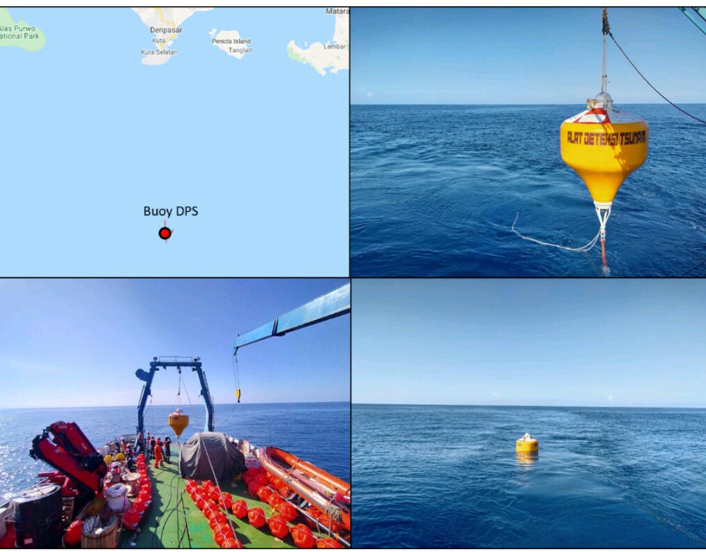 BPPT Sukses Pasang Buoy Tsunami di Selat Bali