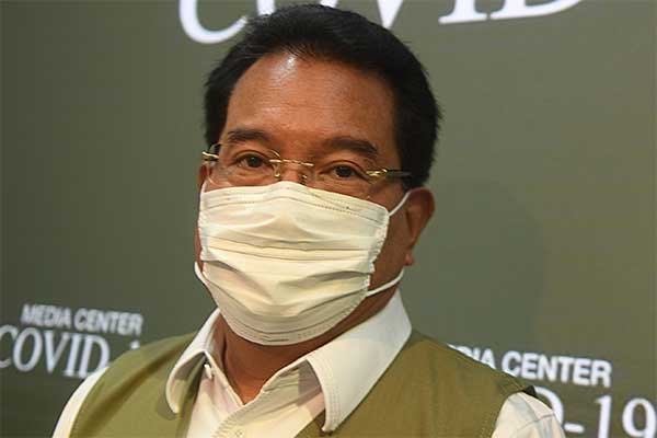 Juru Bicara Satgas Penanganan Covid-19 Prof.Wiku Adisasmito. 