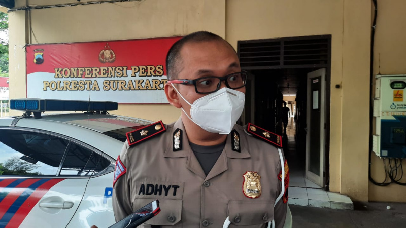 Kasatlantas Polresta Surakarta Kompol Adhityawarman Gautama Putra