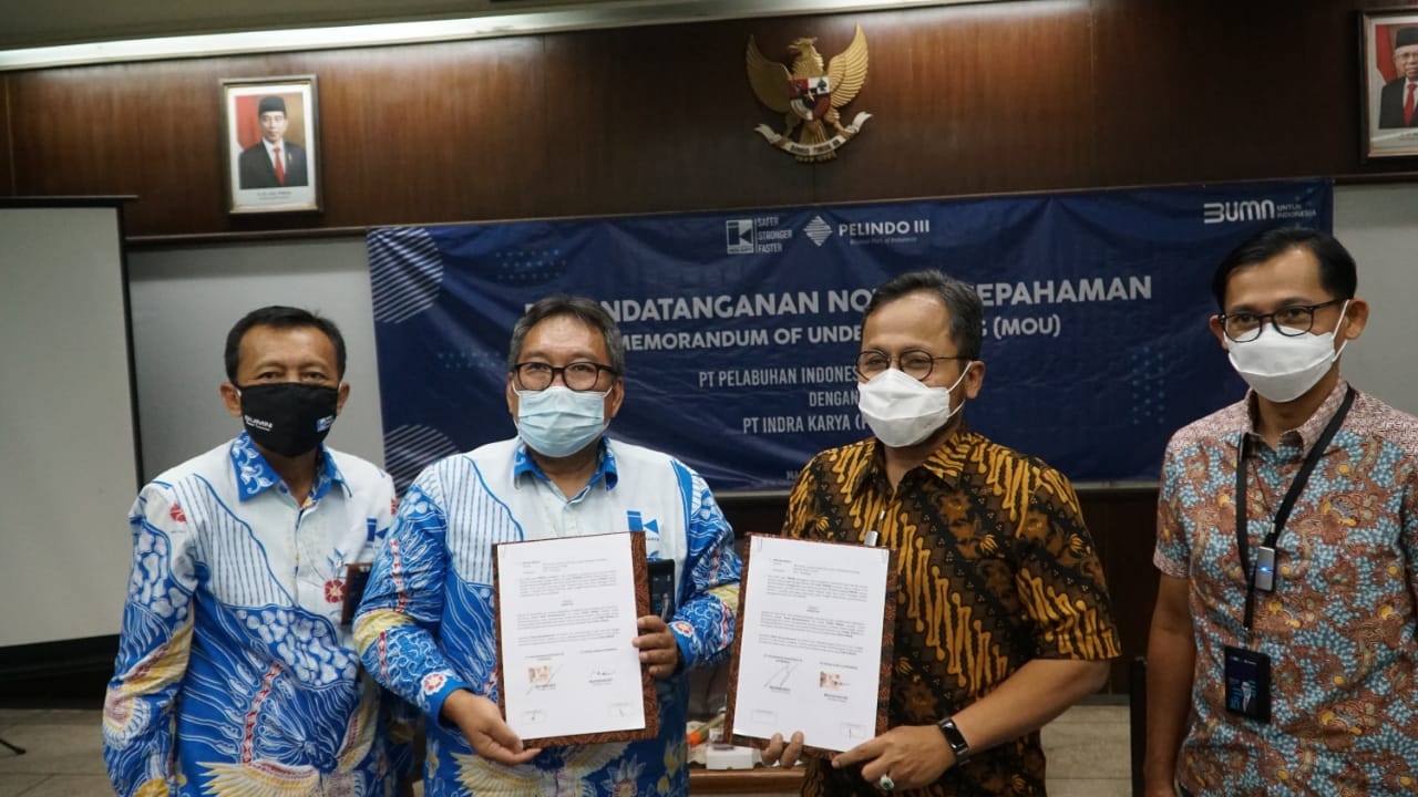 Naskah Mou Antara Indra Karya dan Pelindo III