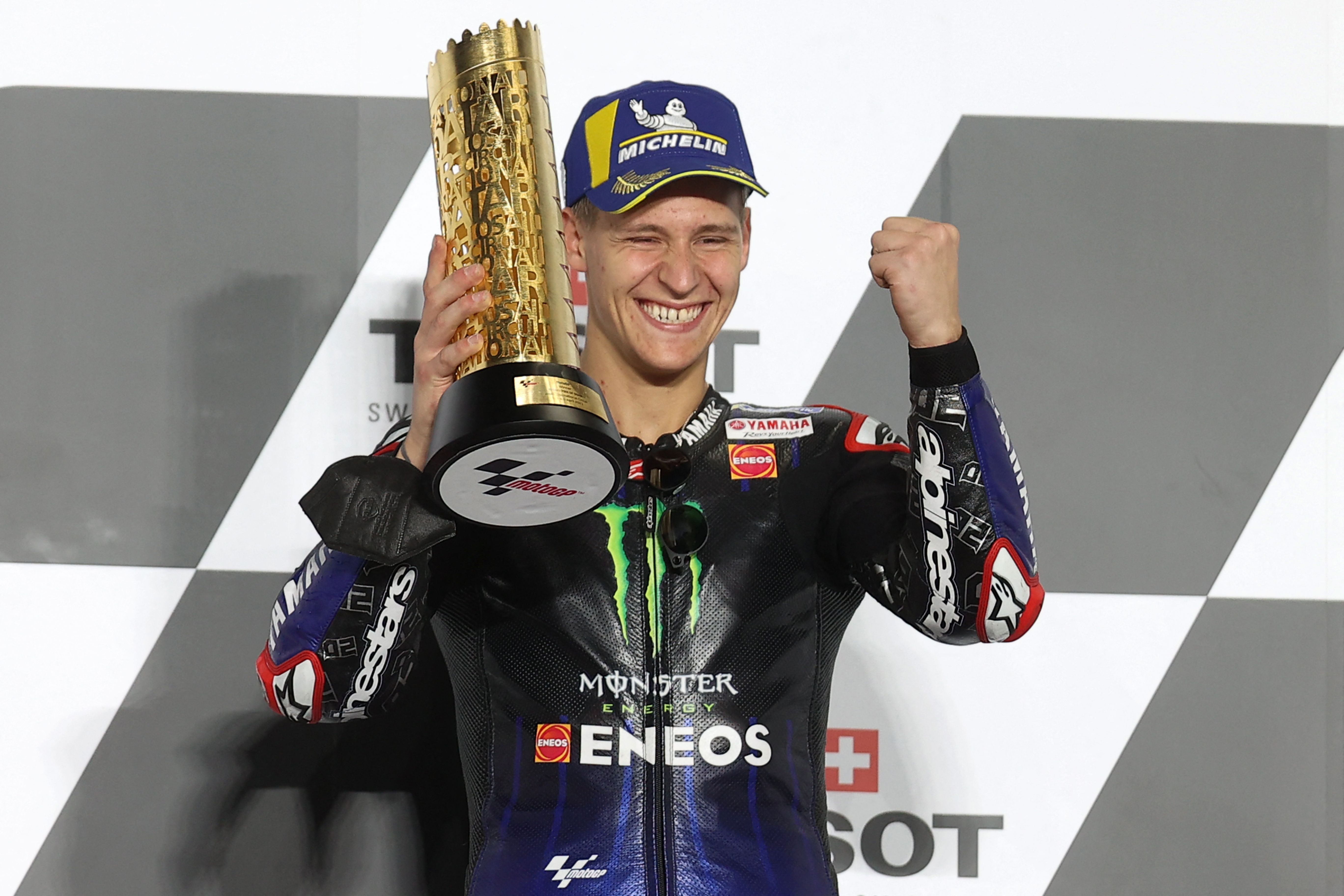 Pembalap Monster Energy Yamaha Fabio Quartararo