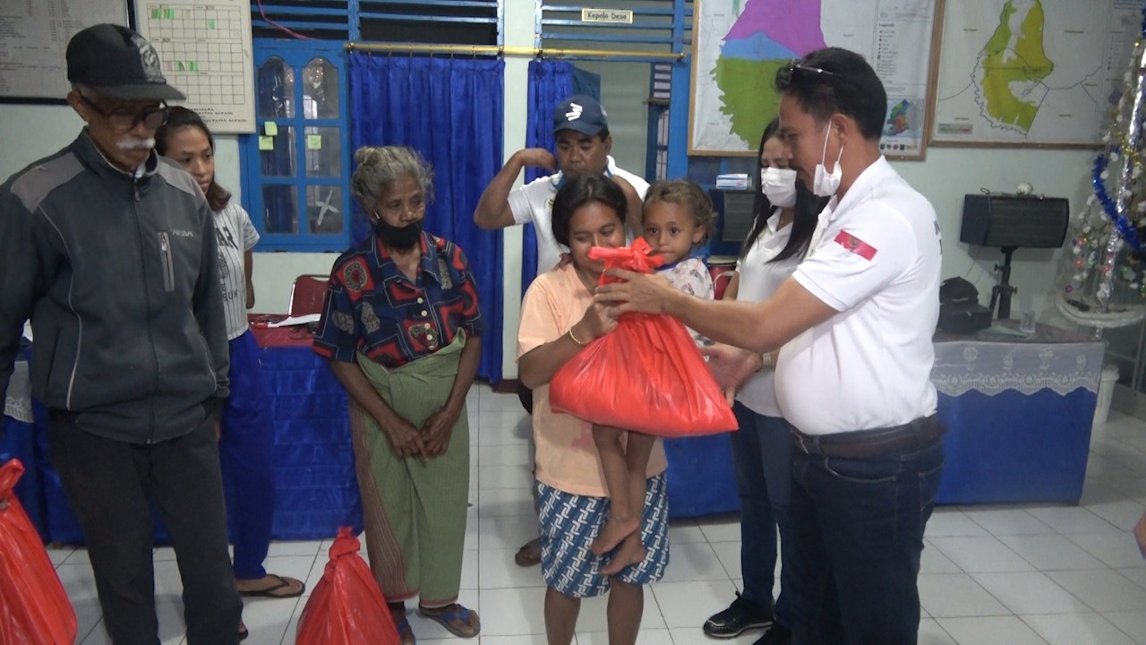 Bantuan Dari Keluarga Flobamora Papua Barat Telah Didistribusikan