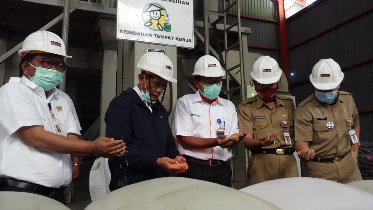 Sinergi Kementan dan PT Pertani Genjot Serap Gabah di Kendal