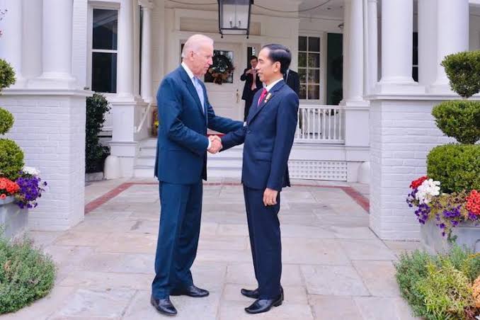 Joko Widodo dan Joe Biden