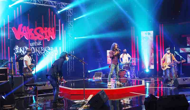 Kolaborasi Slank dengan Media Group melawan Covid-19. 
