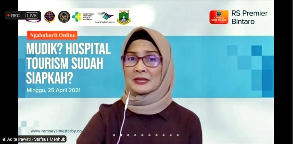  Staf Khusus Menteri Perhubungan, Adita Irawati