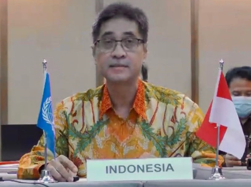 Ketua Delegasi Republik Indonesia, Agus Justianto. 