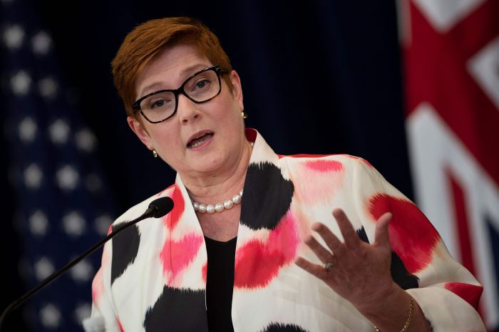 Menteri Luar Negeri Australia Marise Payne.