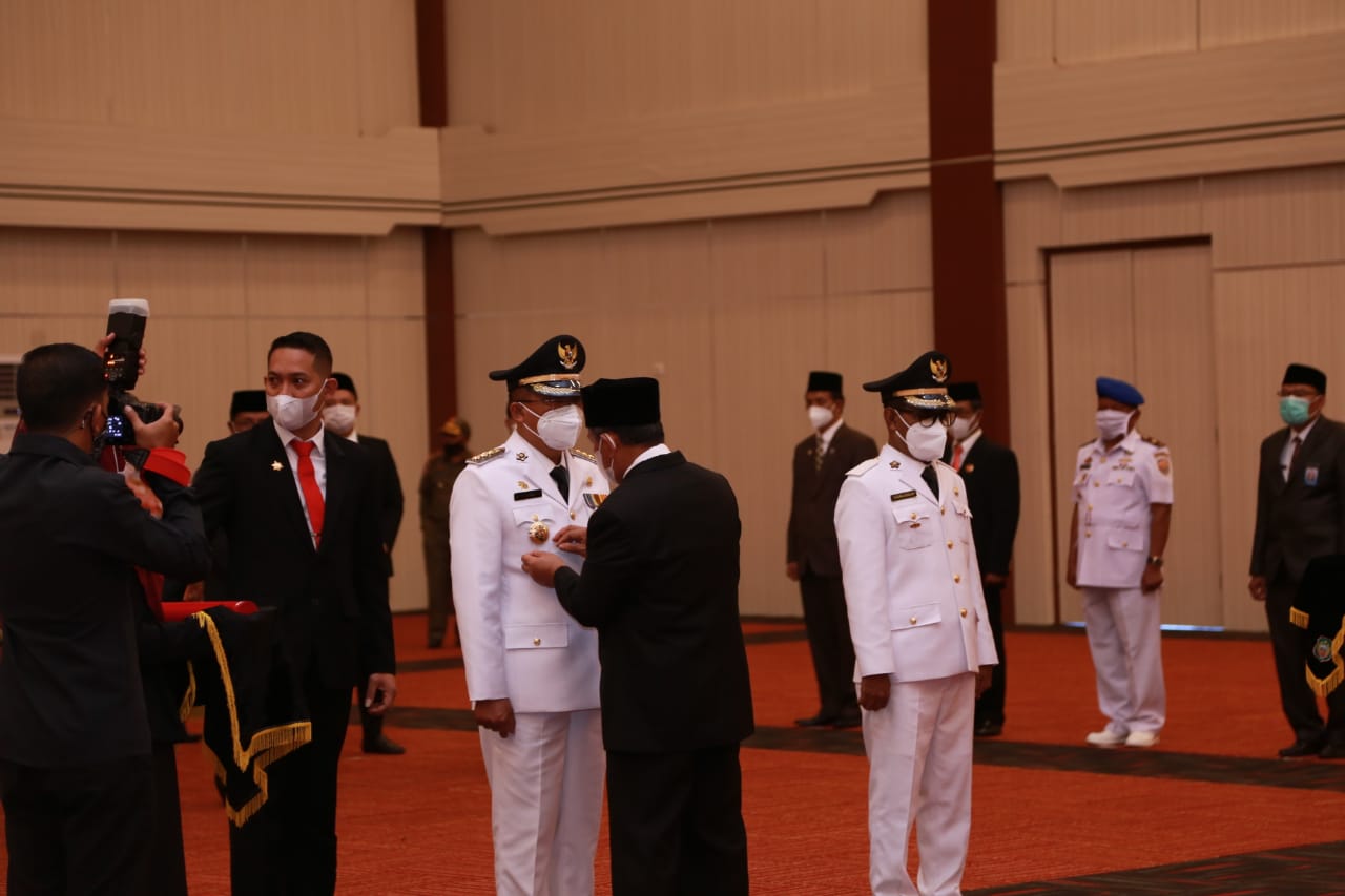 Tauhid Sileman dan Jasri Usman Pimpin Kota Ternate 