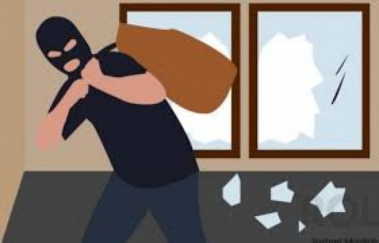 Ilustrasi pembobol toko. 