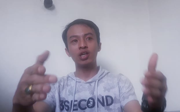 Ketua PMII Cabang Jakarta Pusat, Poni Dwi Setiadi.