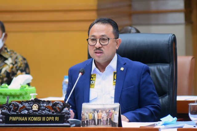 Wakil Ketua Komisi III DPR Pangeran Khairul Saleh.