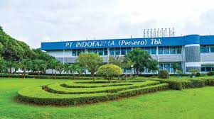 Pabrik obat PT Indofarma Tbk di Cikarang, Jawa Barat.