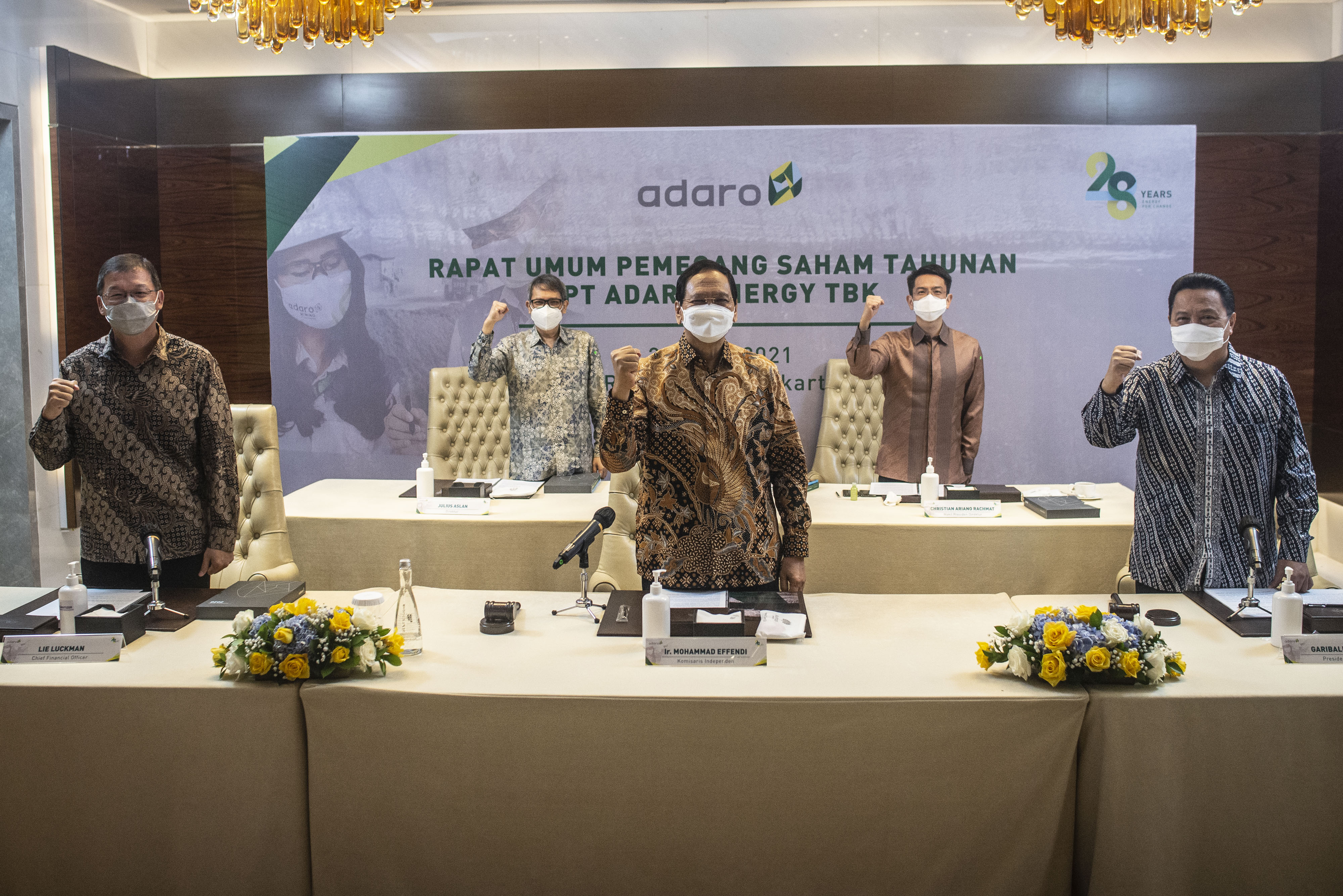 RUPST Adaro Energy memutuskan pembagian dividen 99% dari laba 2020