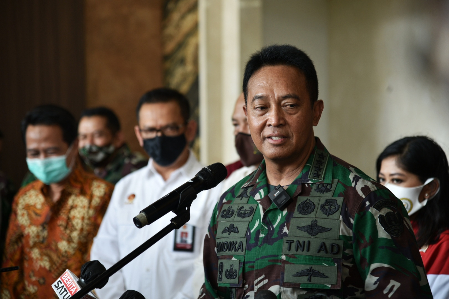 Penelitian Virus Korona, KSAD: Bentuk Dukungan Pemerintah