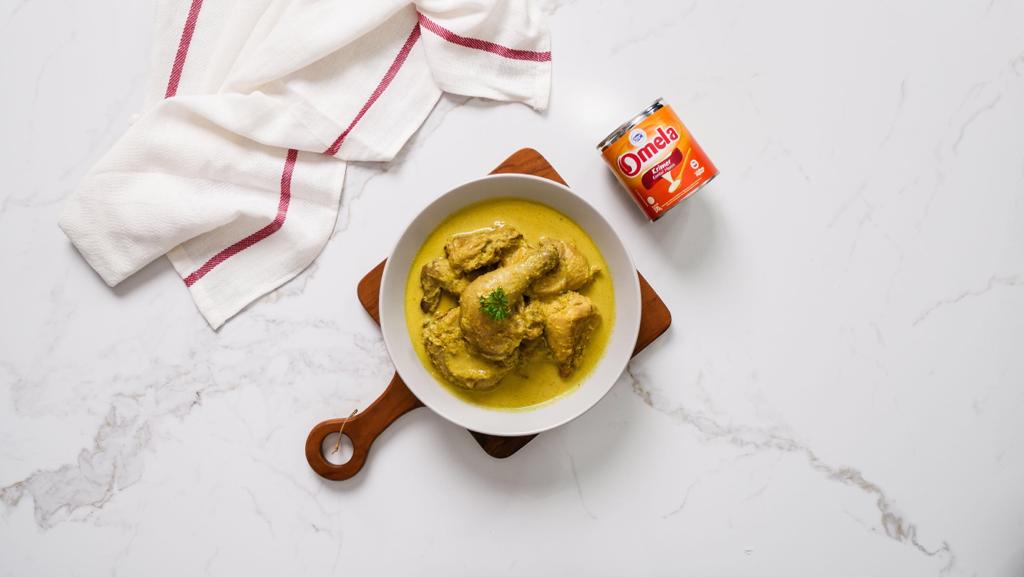 Sayur lodeh yang menggunakan bahan dasar Omela sebagai pengganti santan.