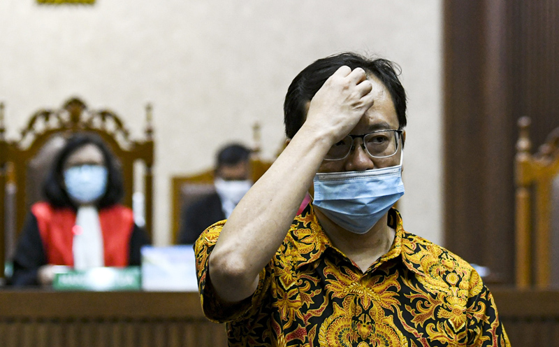 Tersangka kasus PT ASABRI Benny Tjokrosaputro