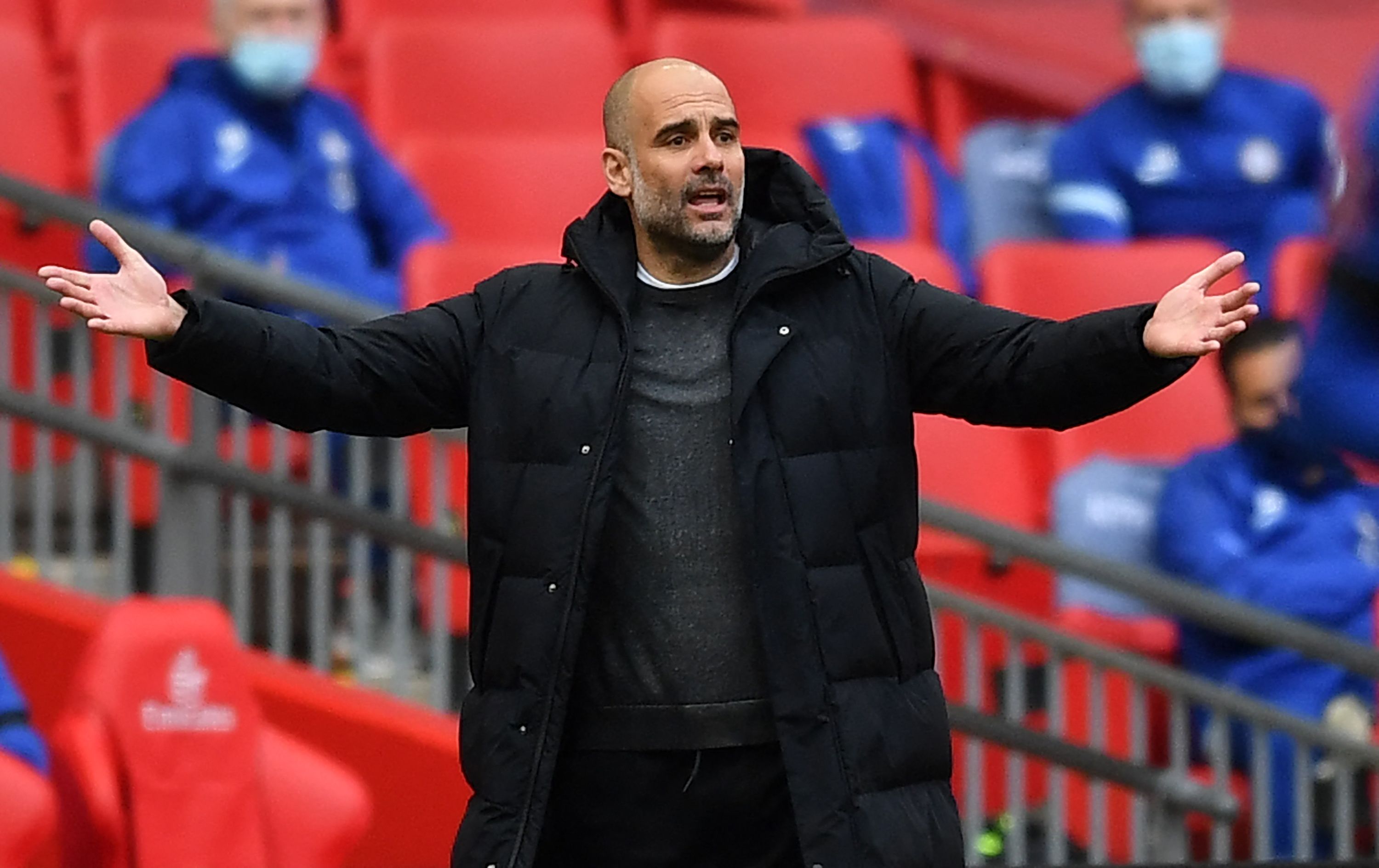 Pelatih Manchester City Pep Guardiola