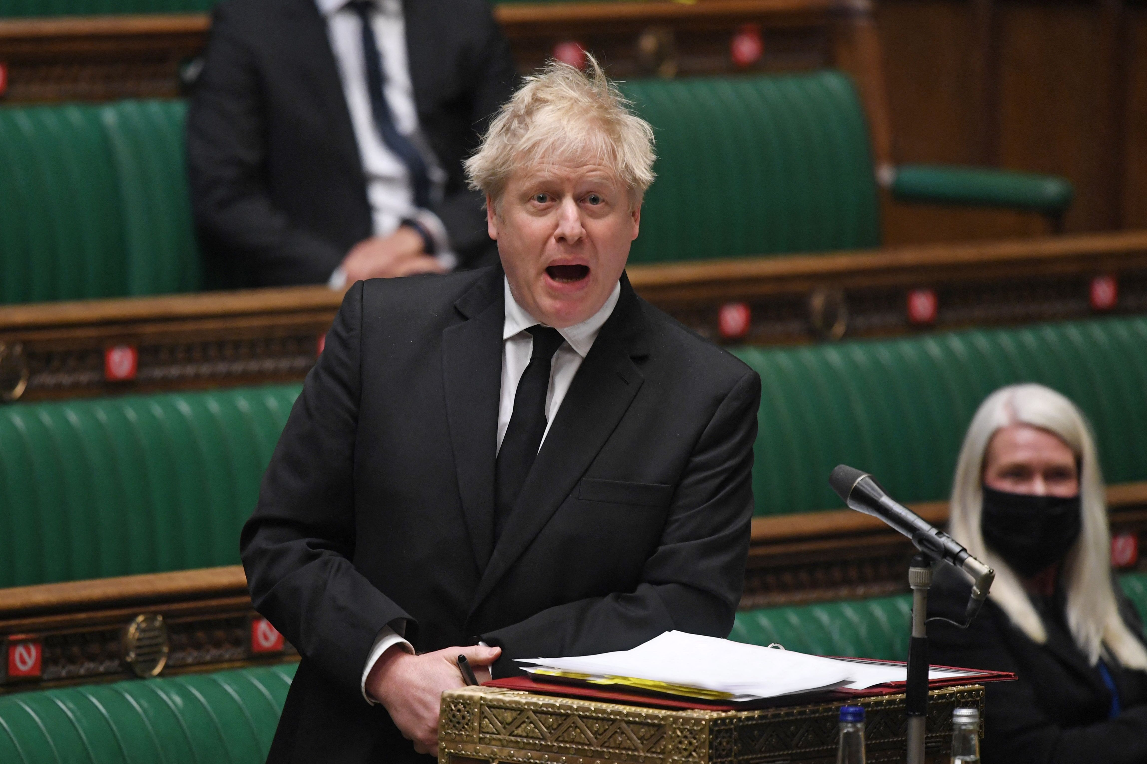 PM Inggris Boris Johnson.