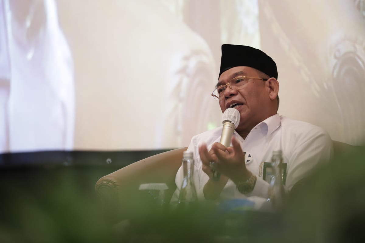 Plt Dirjen Penyelenggaraan Haji dan Umrah Khoizi H Dasir