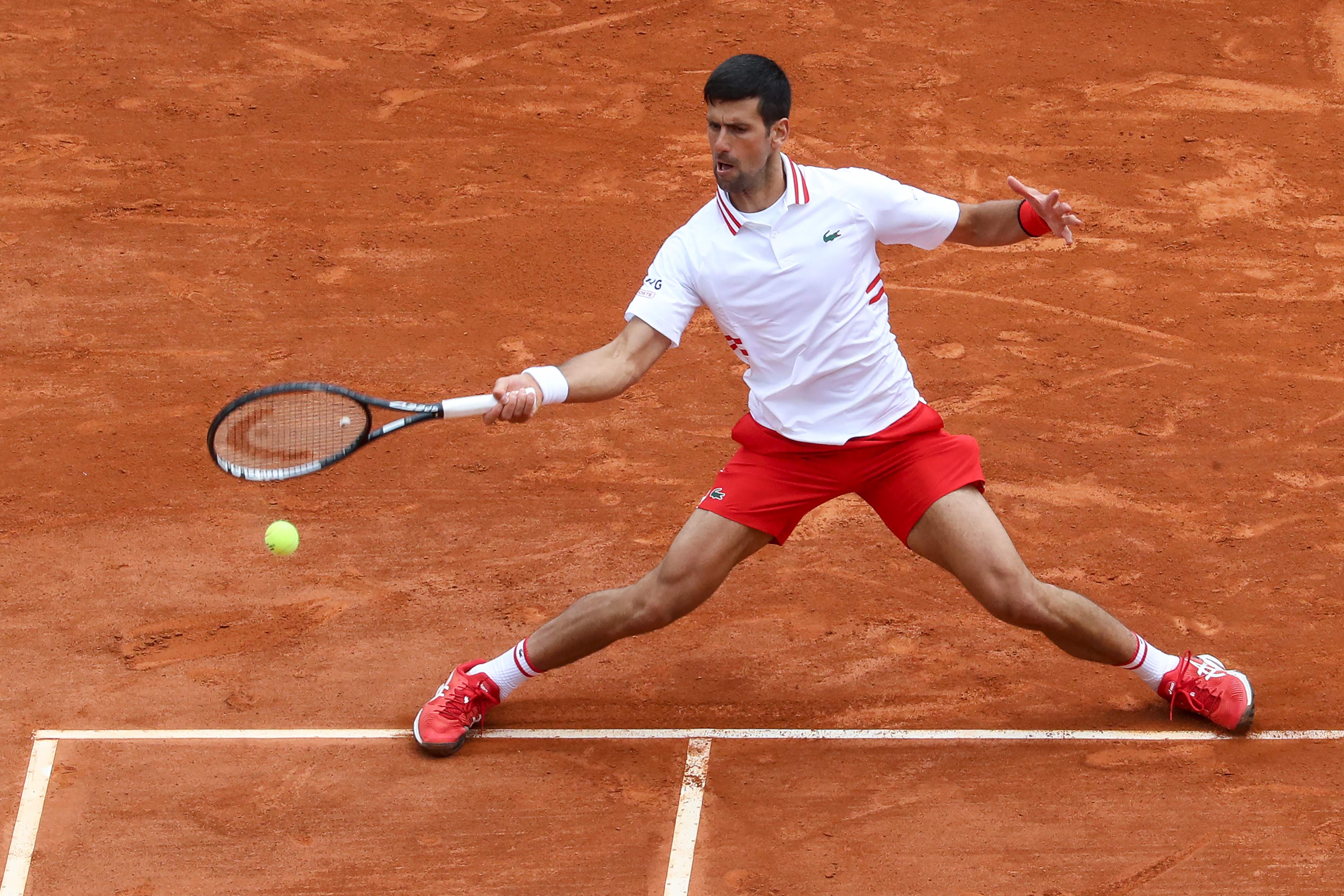 Petenis Serbia Novak Djokovic