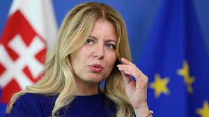 Presiden Slovakia Zuzana Caputova.