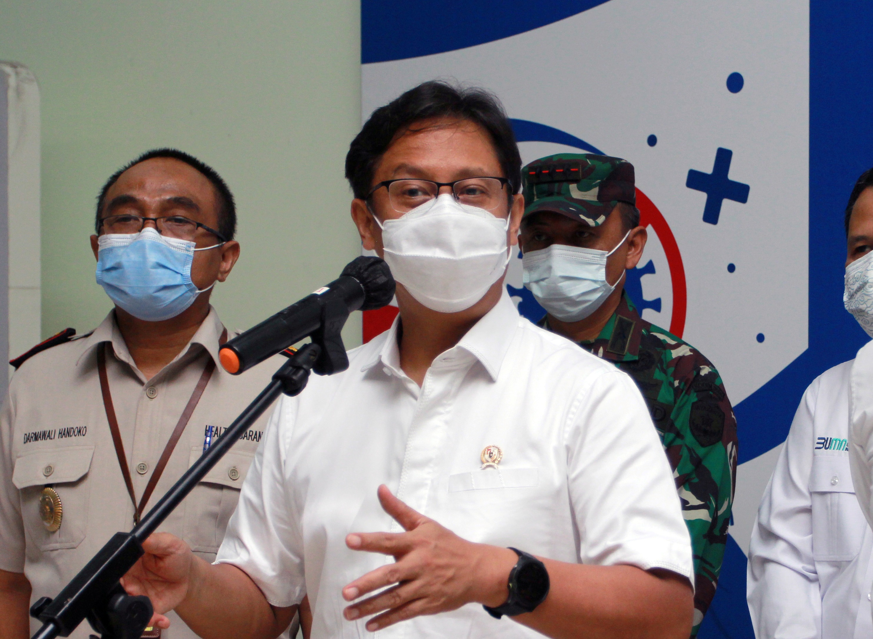 Menteri Kesehatan Budi Gunadi Sadikin. 