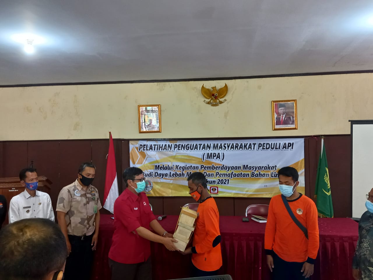 KLHK Beri Pelatihan pada Masyakat Peduli Api 