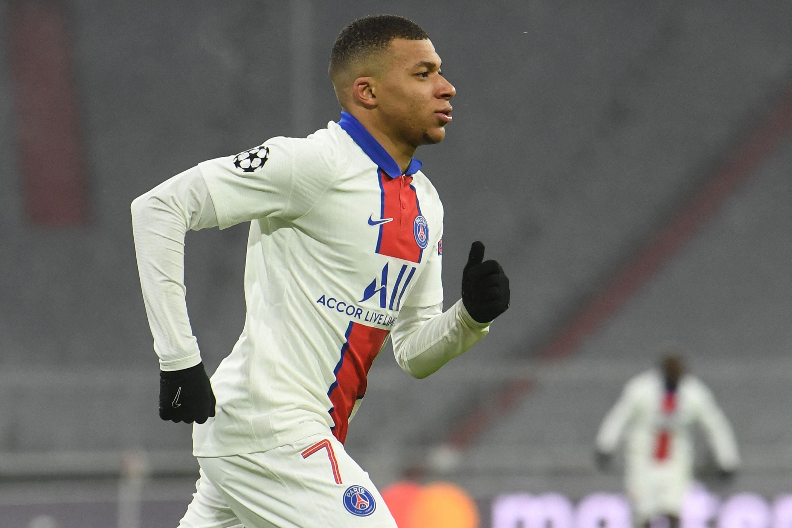 Penyerang PSG Kylian Mbappe