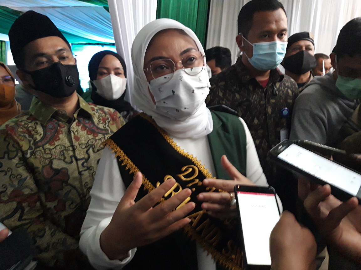 MENTERI Ketenagakerjaan Ida Fauziyah