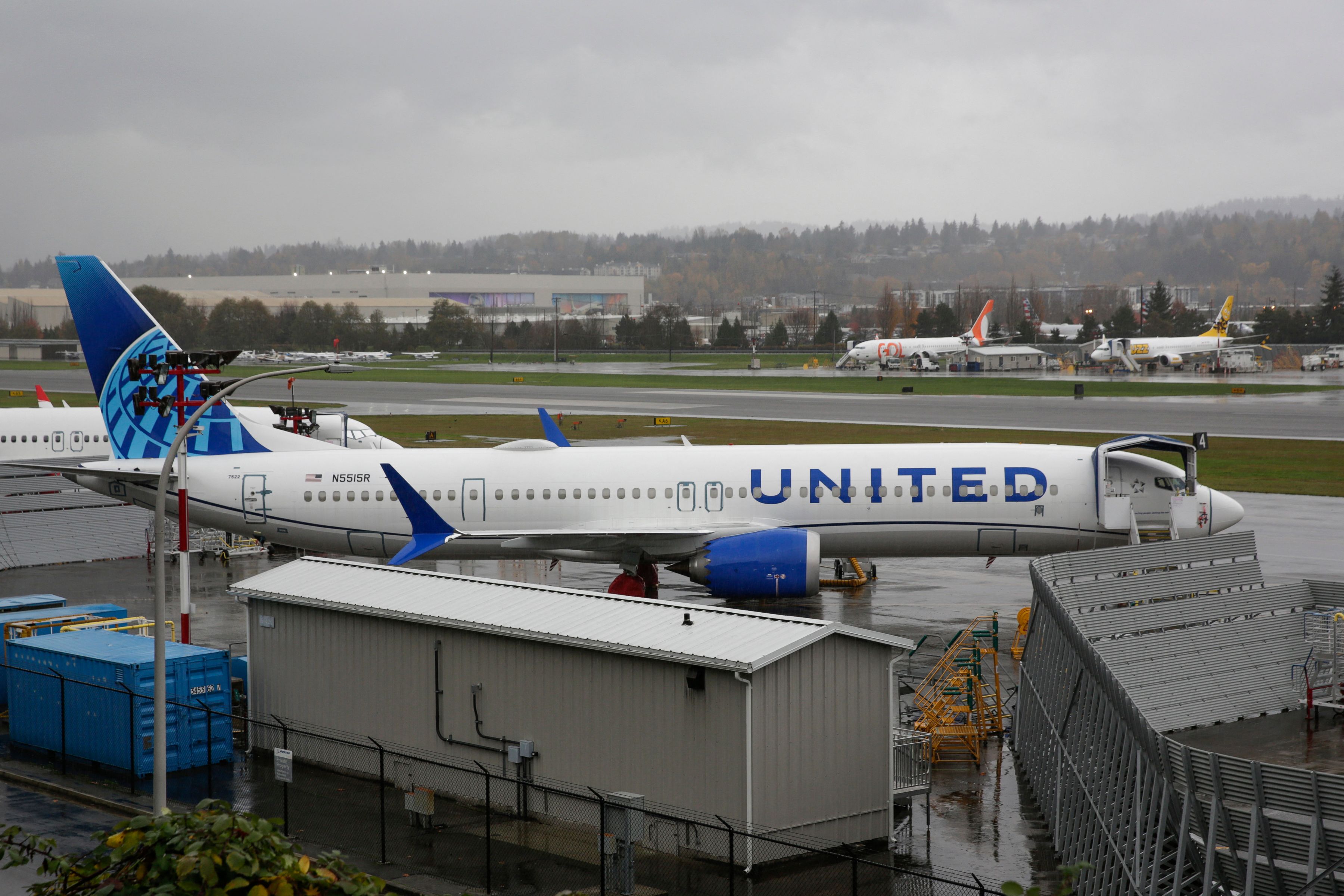 Pesawat Boeing 737 Max milik maskapai penerbangan United Airlines