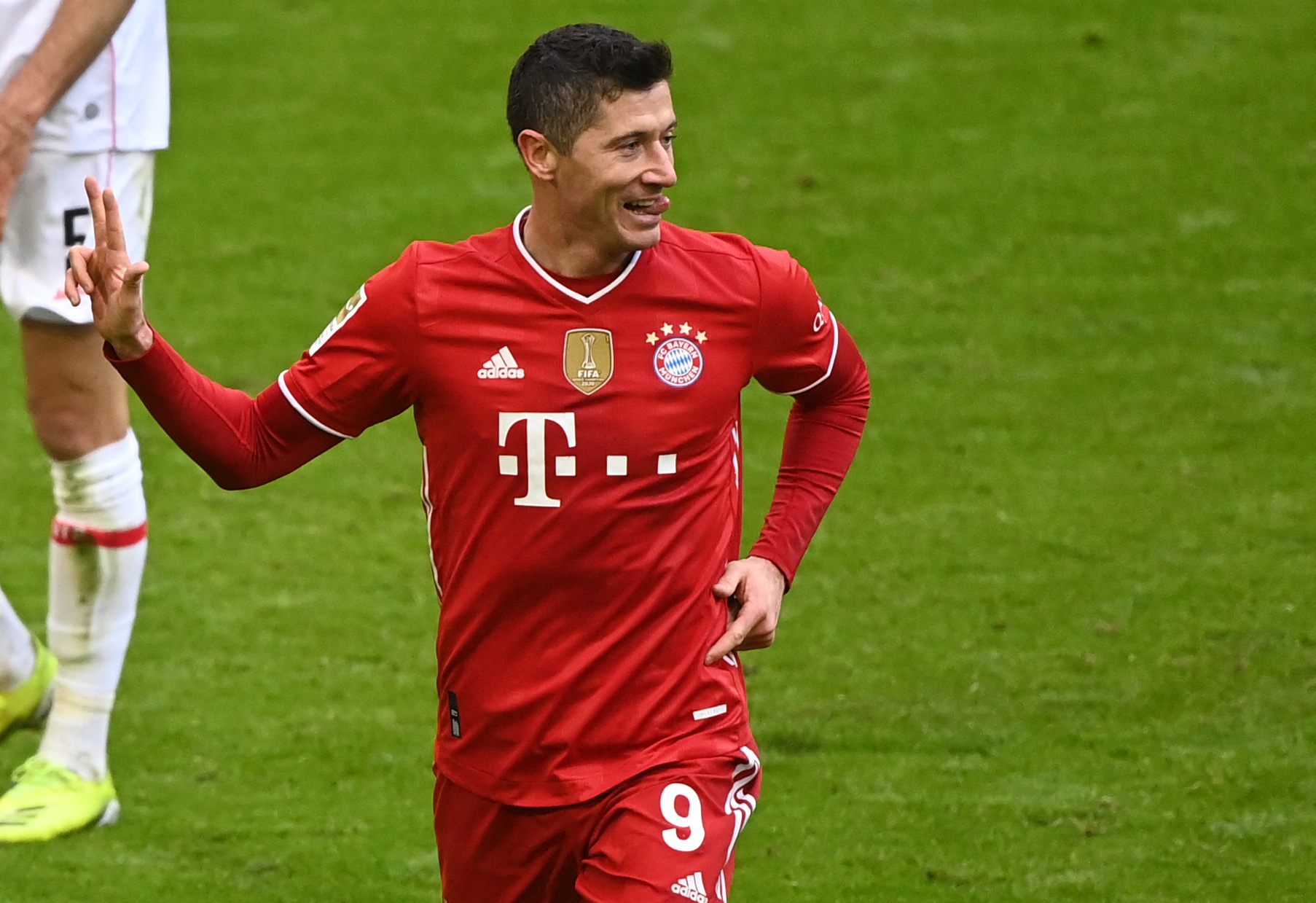 Penyerang Bayern Muenchen Robert Lewandowski