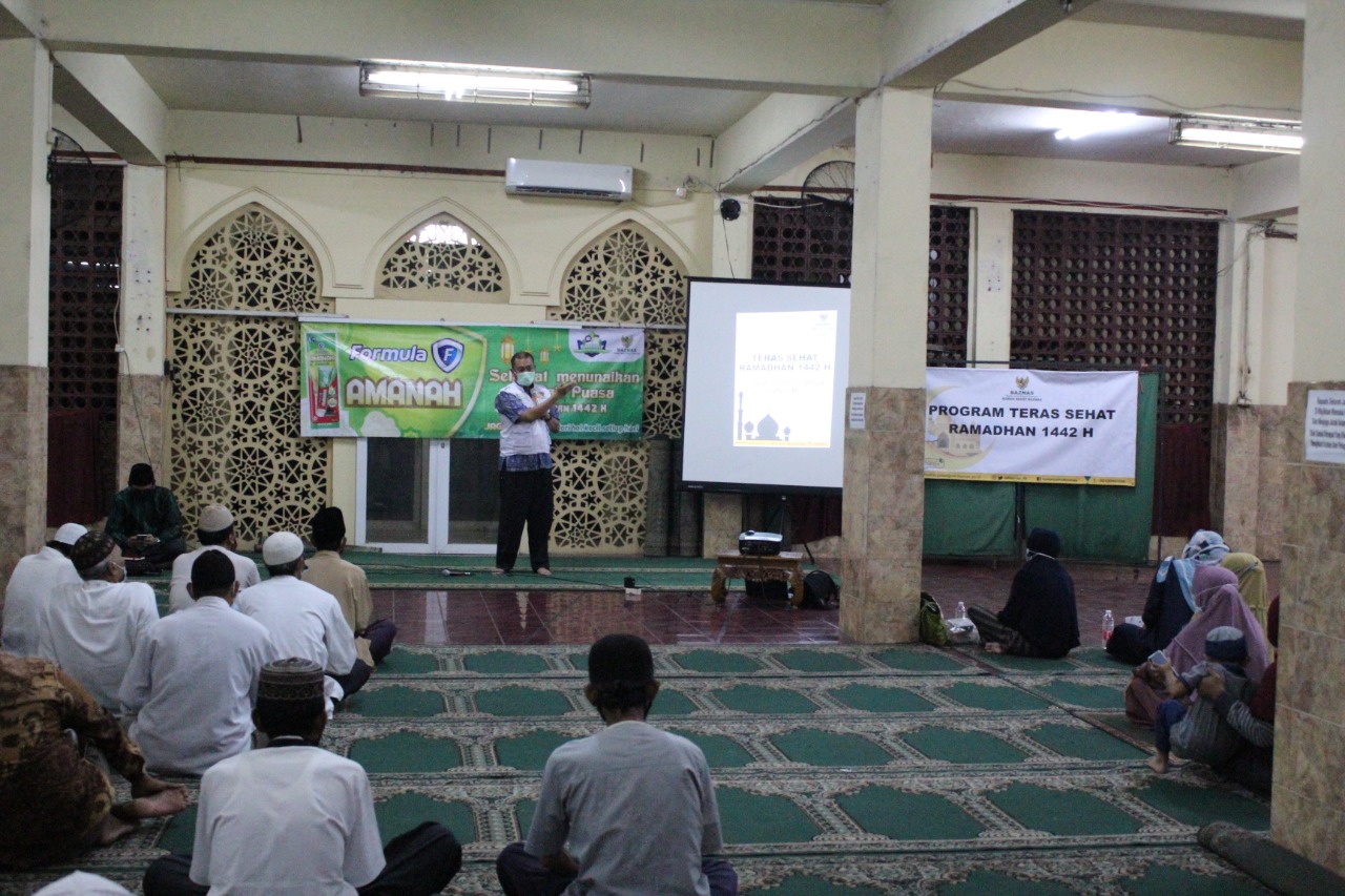 Baznas Gelar Teras Sehat Ramadan di Masjid Attahiriyah Jaksel