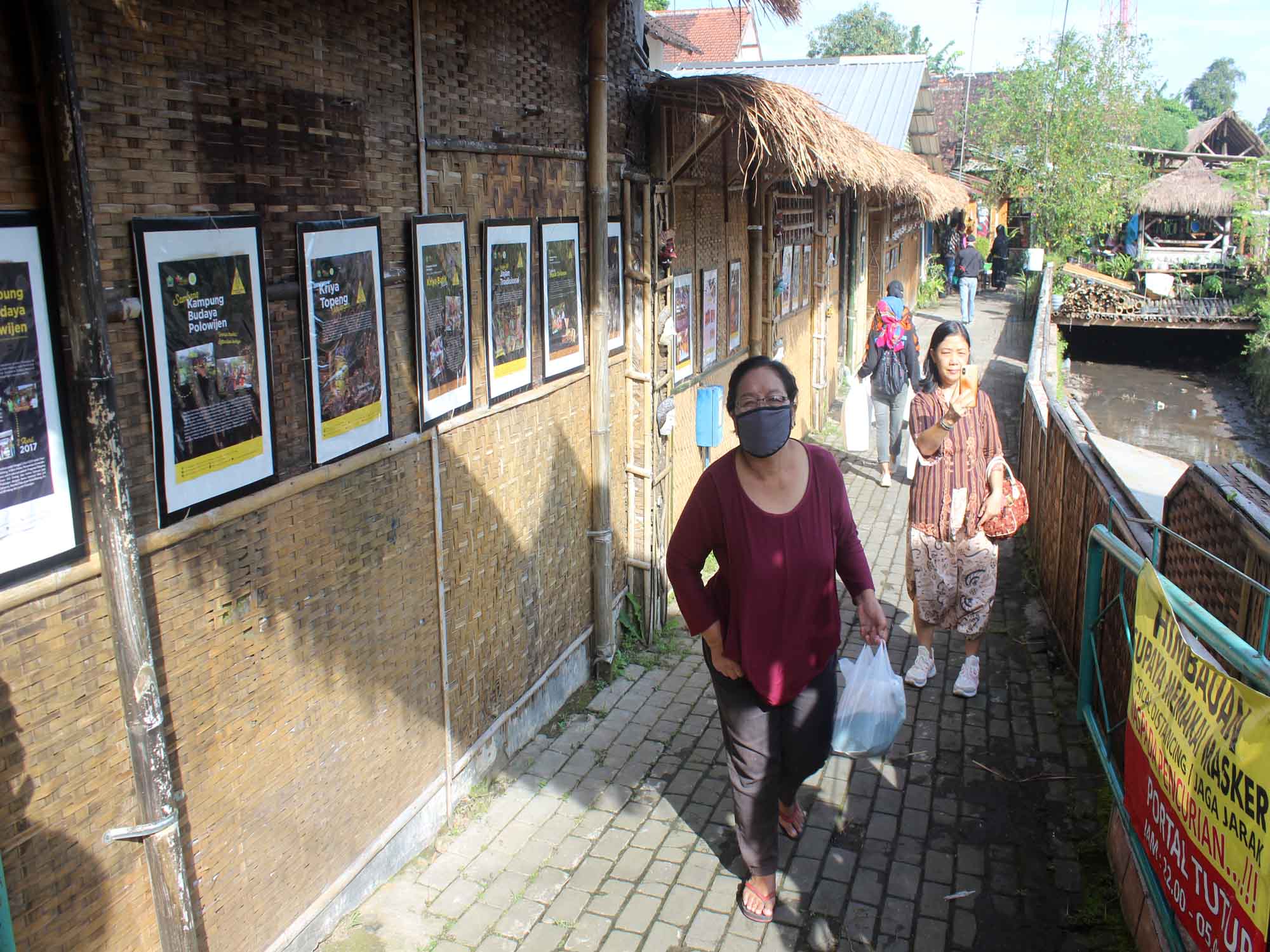 Kampung Budaya Polowijen, salah satu kampung wisata di Kota Malang, Jawa Timur