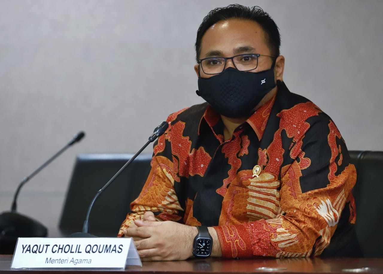 Menteri Agama Yaqut Cholil Qoumas